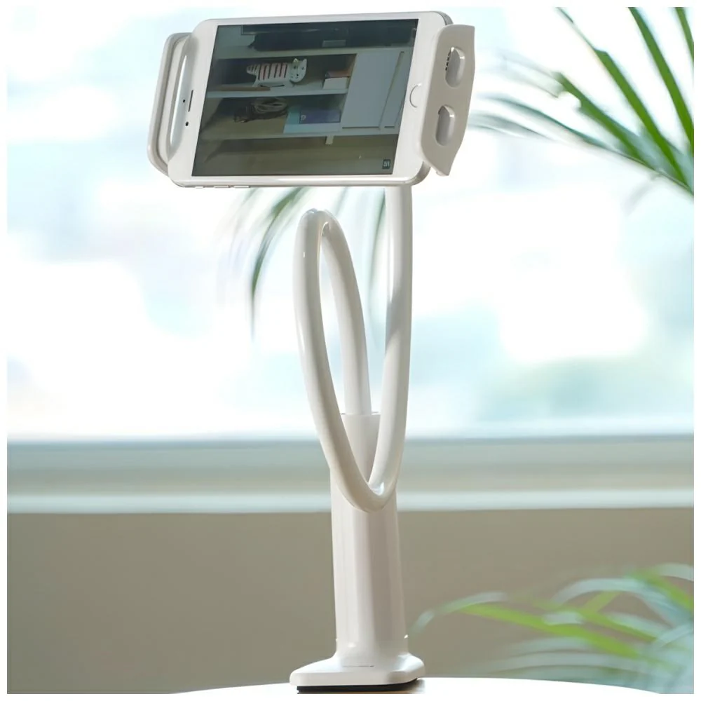 Griff für Schreibtisch für Telefon/Tablet, AWEI X3, Weiß - Image 5