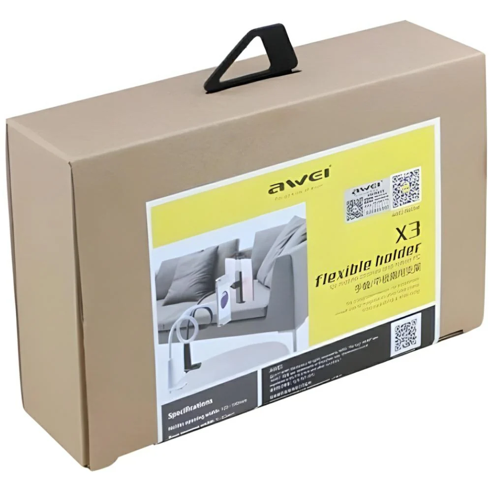 Griff für Schreibtisch für Telefon/Tablet, AWEI X3, Weiß - Image 6