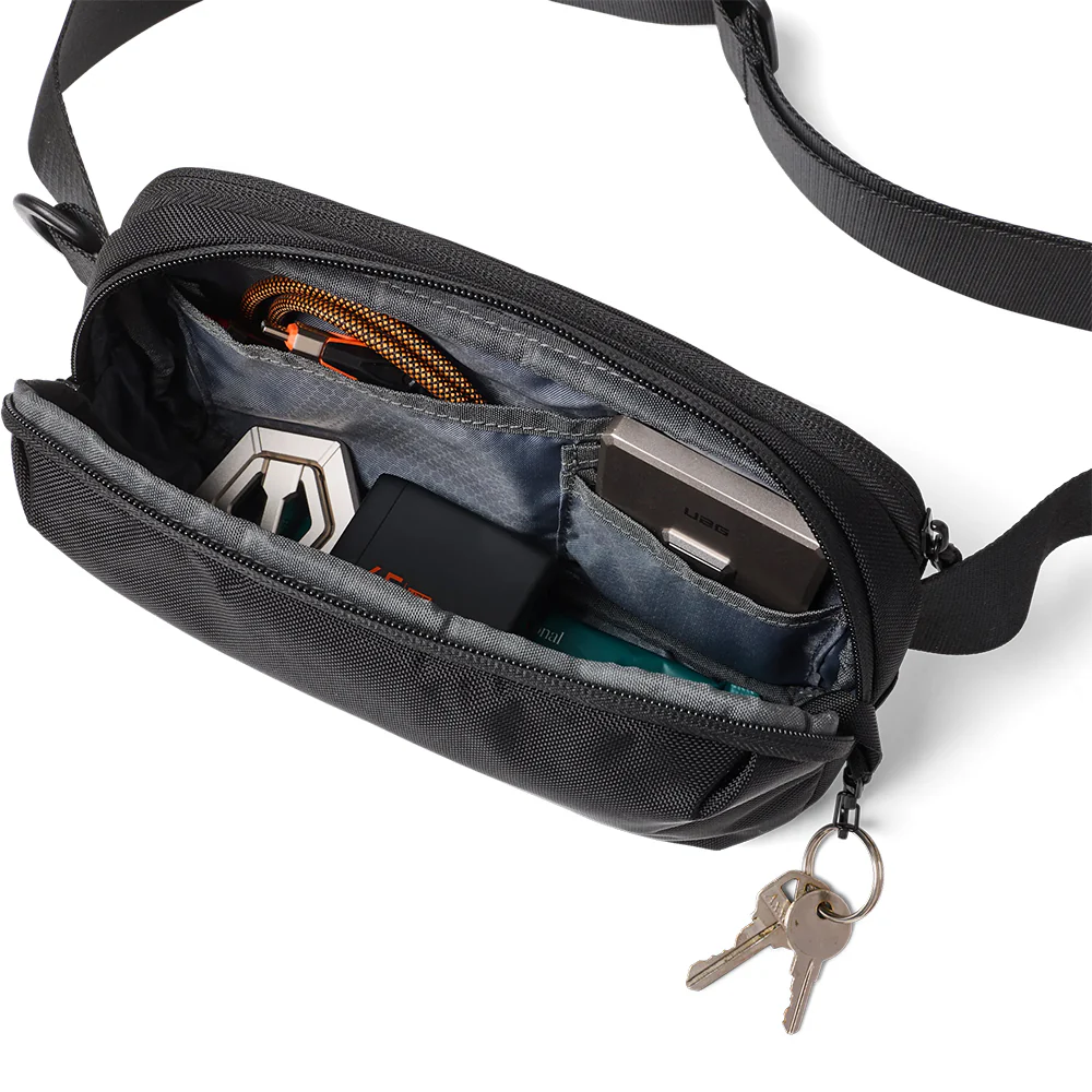 Gürteltasche für Handy, Schlüssel und Portemonnaie mit Tracker-Fach, Urban Armor Gear Standard Issue, 1L, Schwarz - Image 4