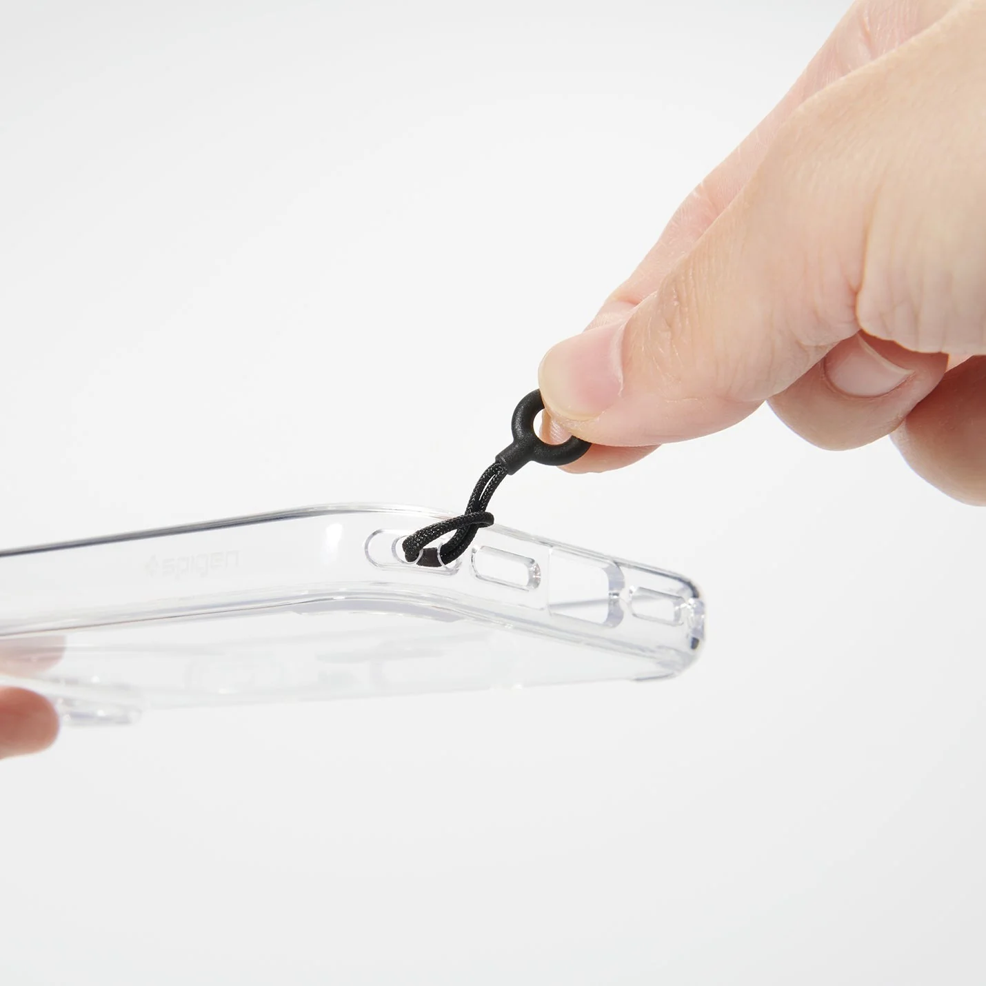 Hals-/Handgelenkband für Smartphone, Spigen Tag Strap DA30M, Schwarz - Image 11