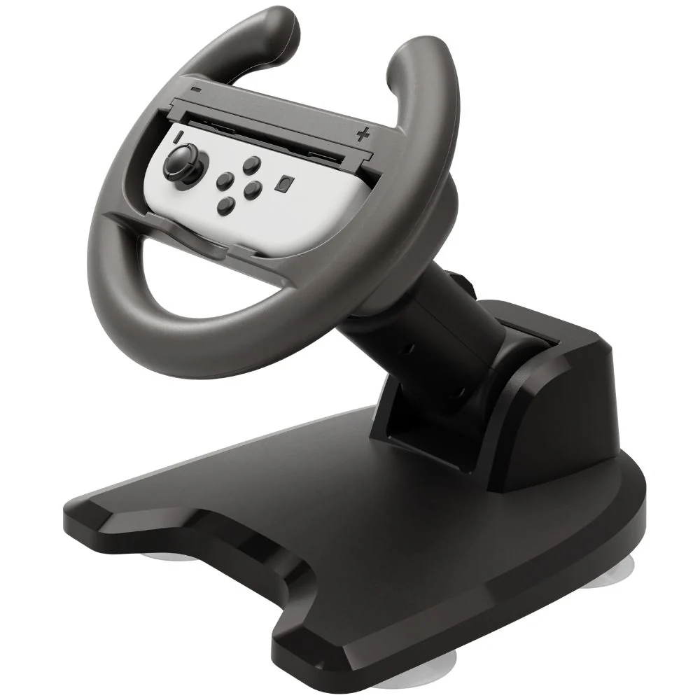 Halterung für Joy-Con für Nintendo Switch 2, YAXO Racing Set, Schwarz - Image 4