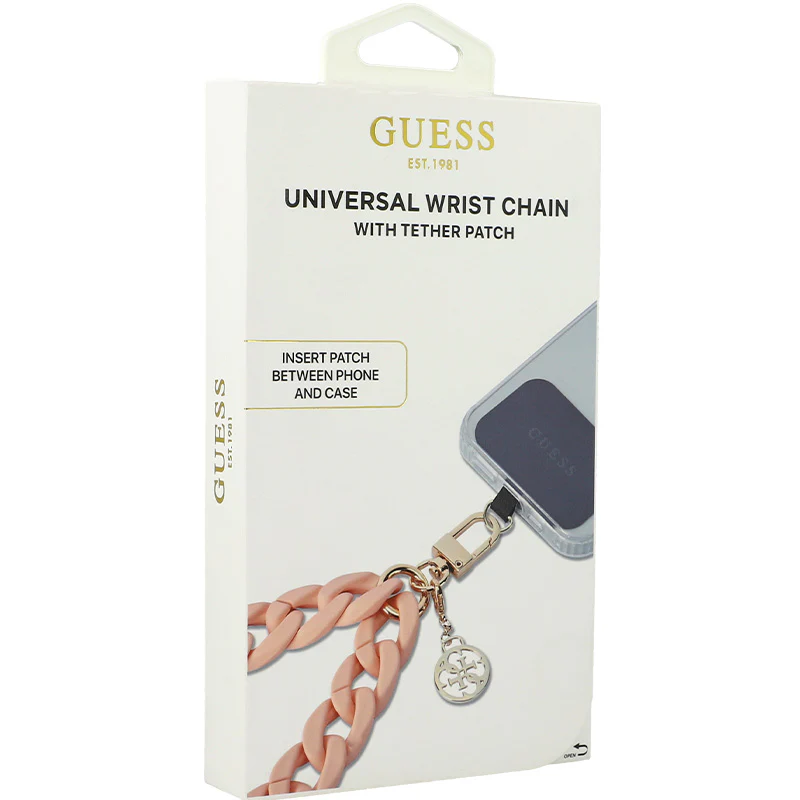 Handy-Lanyard Guess Universal Wirst Chain / Gürtel, Rosa - Image 3