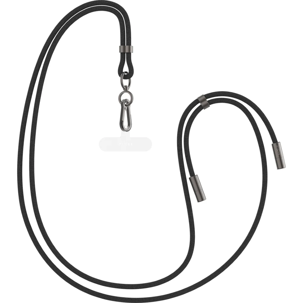 Handy-Schlüsselband mit USB-C Cable, Fixed Neck Cable, Schwarz - Image 3