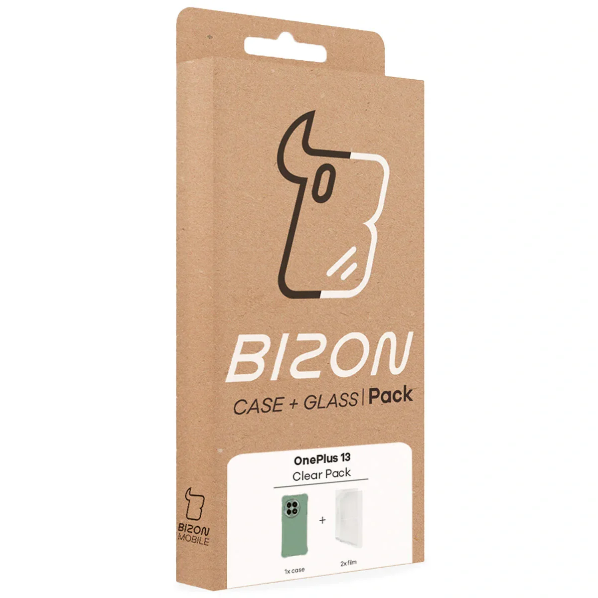 Handyhülle + 2x Folie für OnePlus 13, Bizon Case Clear Pack, Transparent - Image 9