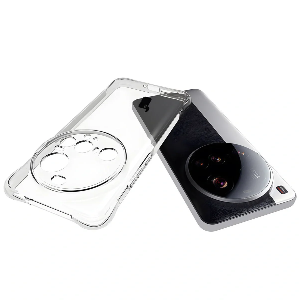Handyhülle + 2x Folie für Xiaomi 15 Ultra, Bizon Case Clear Pack, Transparent - Image 5