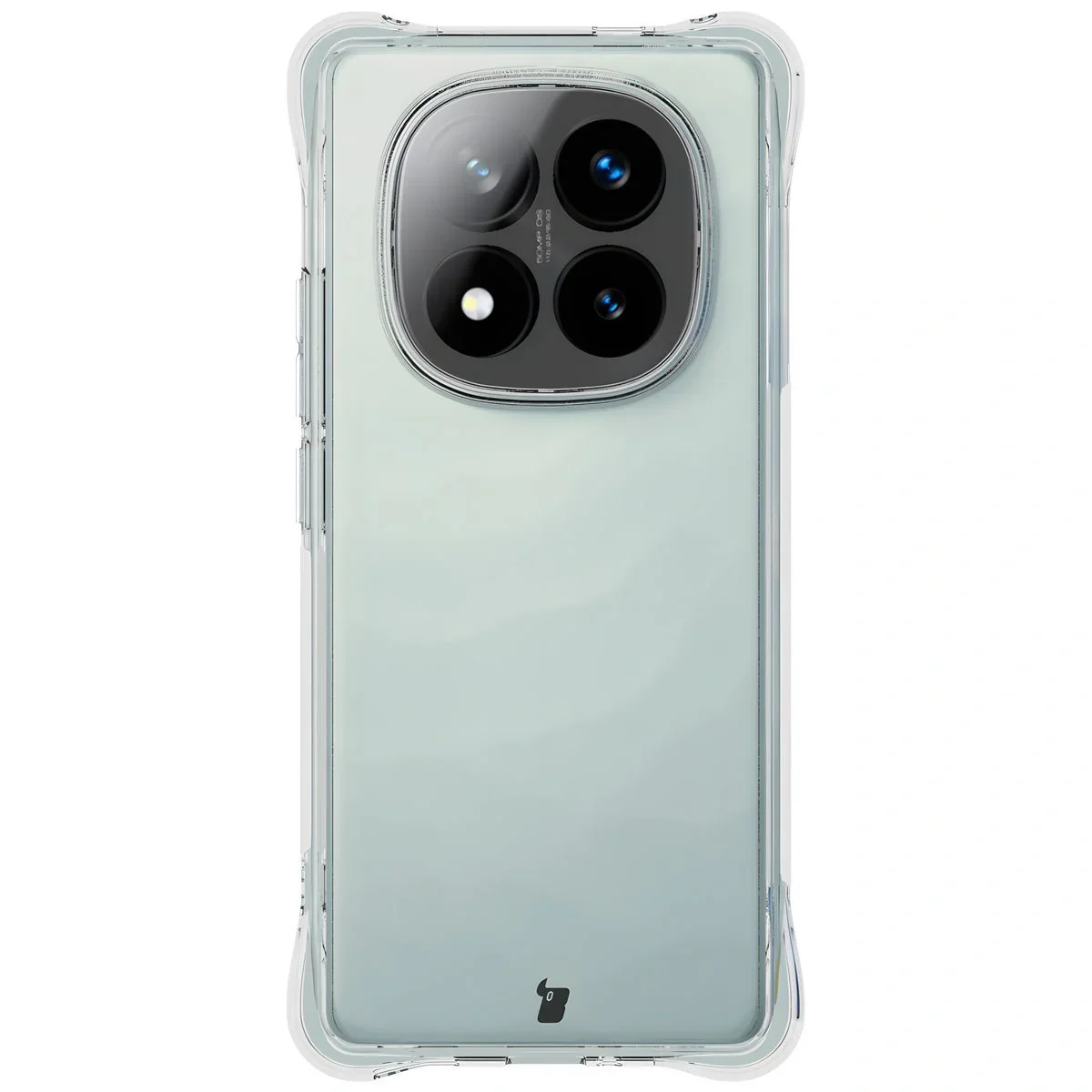 Handyhülle + 2x Folie für Xiaomi Redmi Note 14 Pro Plus 5G, Bizon Case Clear Pack, Transparent - Image 2