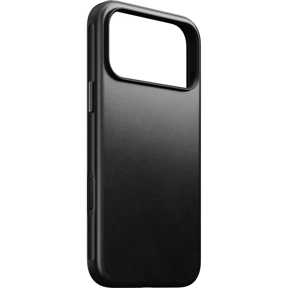 Handyhülle aus Naturleder für iPhone 17 Pro Max, Nomad Modern Leather Case Horween Series mit MagSafe, Schwarz - Image 4