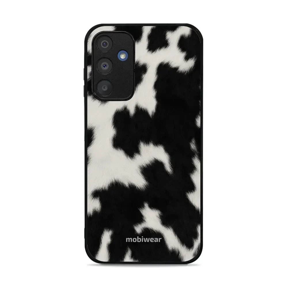 Handyhülle für Galaxy A15 5G, Mobiwear Glossy Case, Kuhfell-Optik