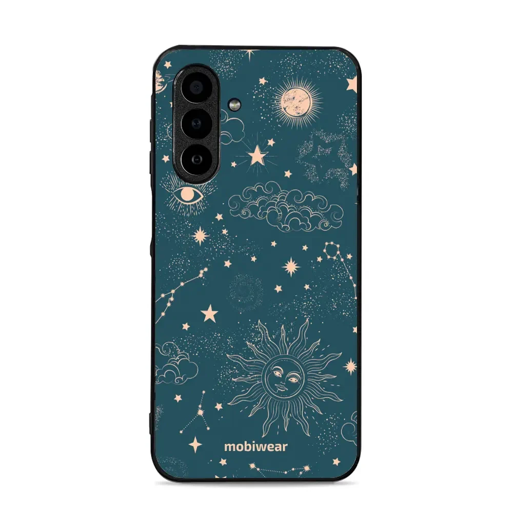 Handyhülle für Galaxy A17 5G, Mobiwear Glossy Case, Astraler Staub