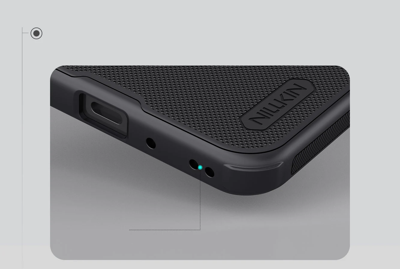 Handyhülle für Galaxy A17 5G, Nillkin Frosted Shield Pro, Schwarz - Image 13