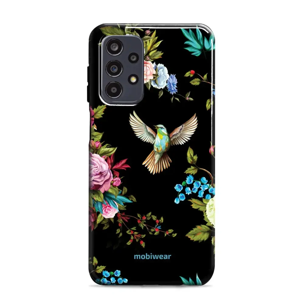 Handyhülle für Galaxy A23 4G, Mobiwear Elite Pro, Nachtkolibri