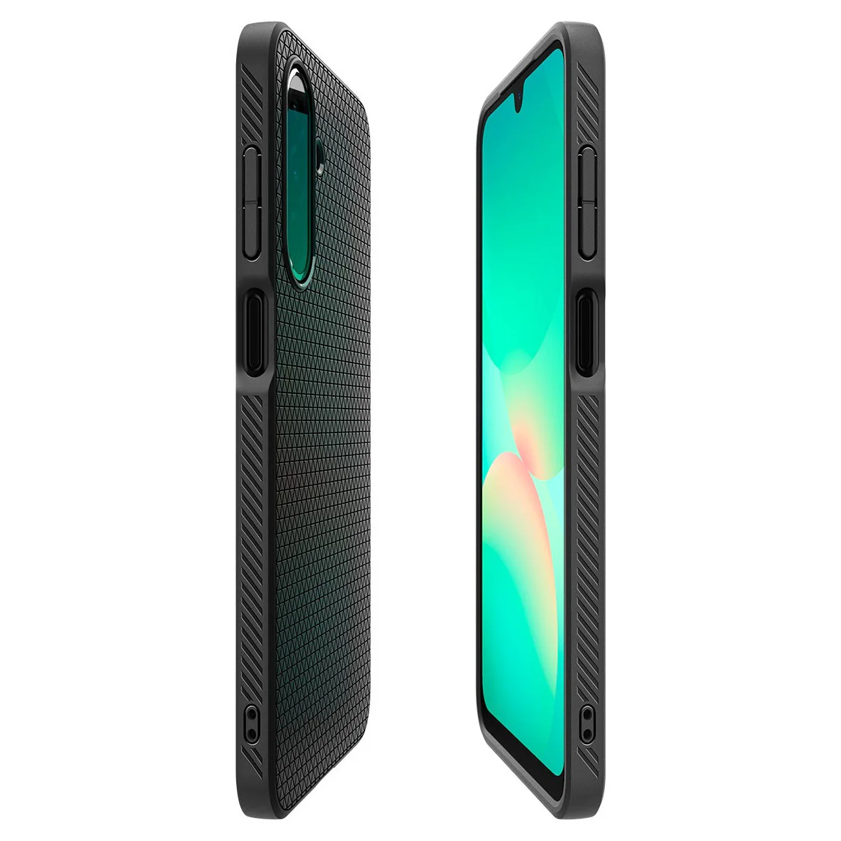 Handyhülle für Galaxy A26 5G, Spigen Liquid Air, Schwarz - Image 7