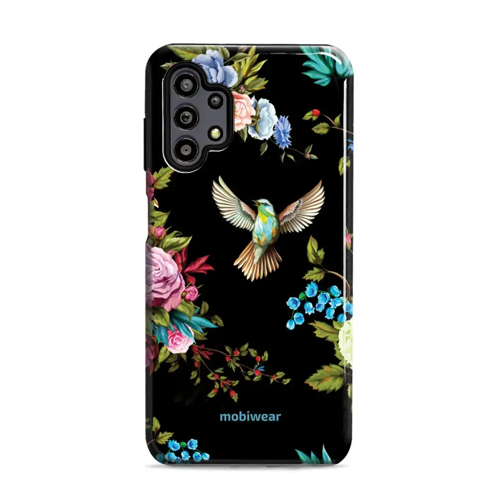 Handyhülle für Galaxy A32 5G, Mobiwear Elite Pro, Nachtkolibri