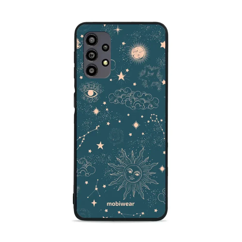Handyhülle für Galaxy A32 5G, Mobiwear Glossy Case, Astraler Staub