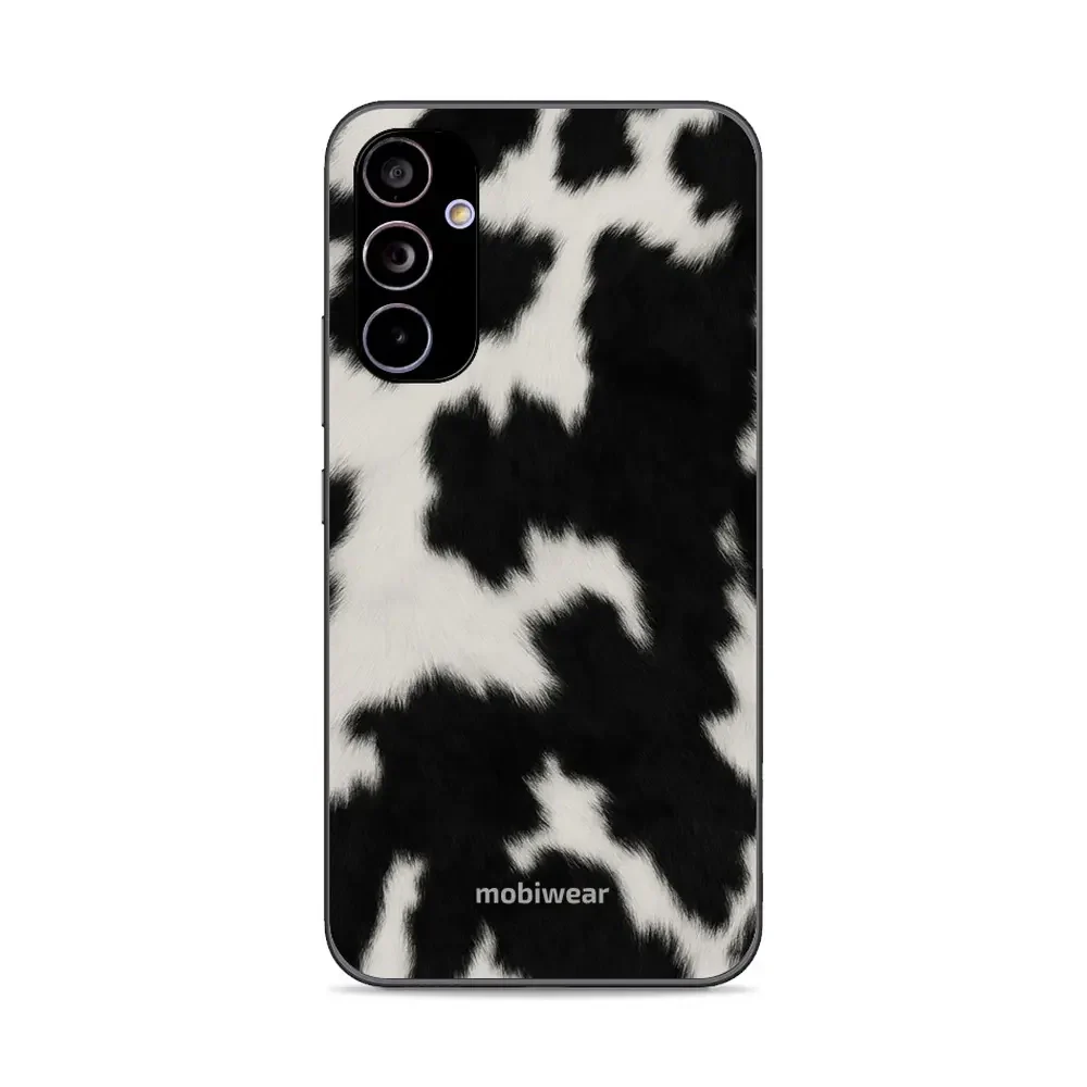 Handyhülle für Galaxy A34 5G, Mobiwear Glossy Case, Kuhfell-Optik