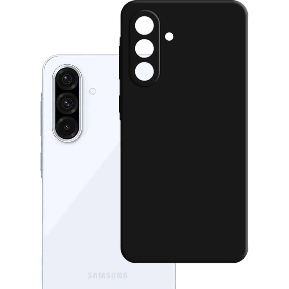 Handyhülle für Galaxy A36 5G, 3mk Silicone Case, Schwarz - Image 4