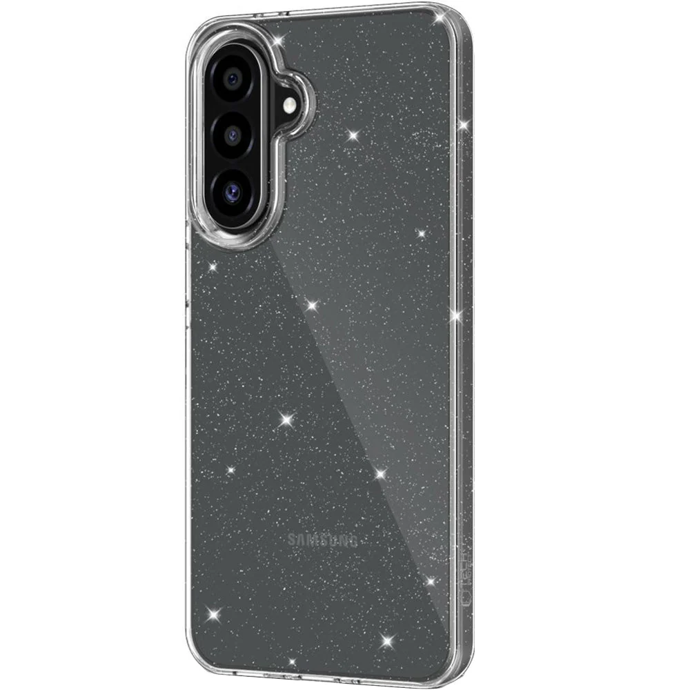 Handyhülle für Galaxy A37 5G / A36 5G, Tech-Protect FlexAir, Transparent mit Glitzer - Image 2