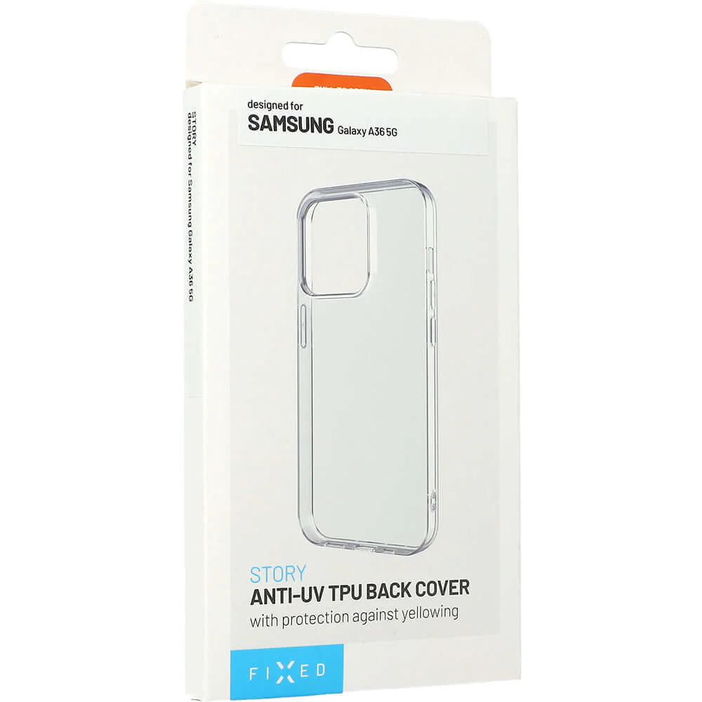 Handyhülle für Galaxy A36 5G, Fixed Story AntiUV TPU, Transparent - Image 3