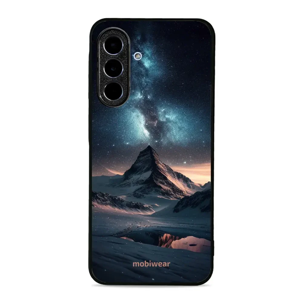 Handyhülle für Galaxy A36 5G, Mobiwear Glossy Case, Nachtberg