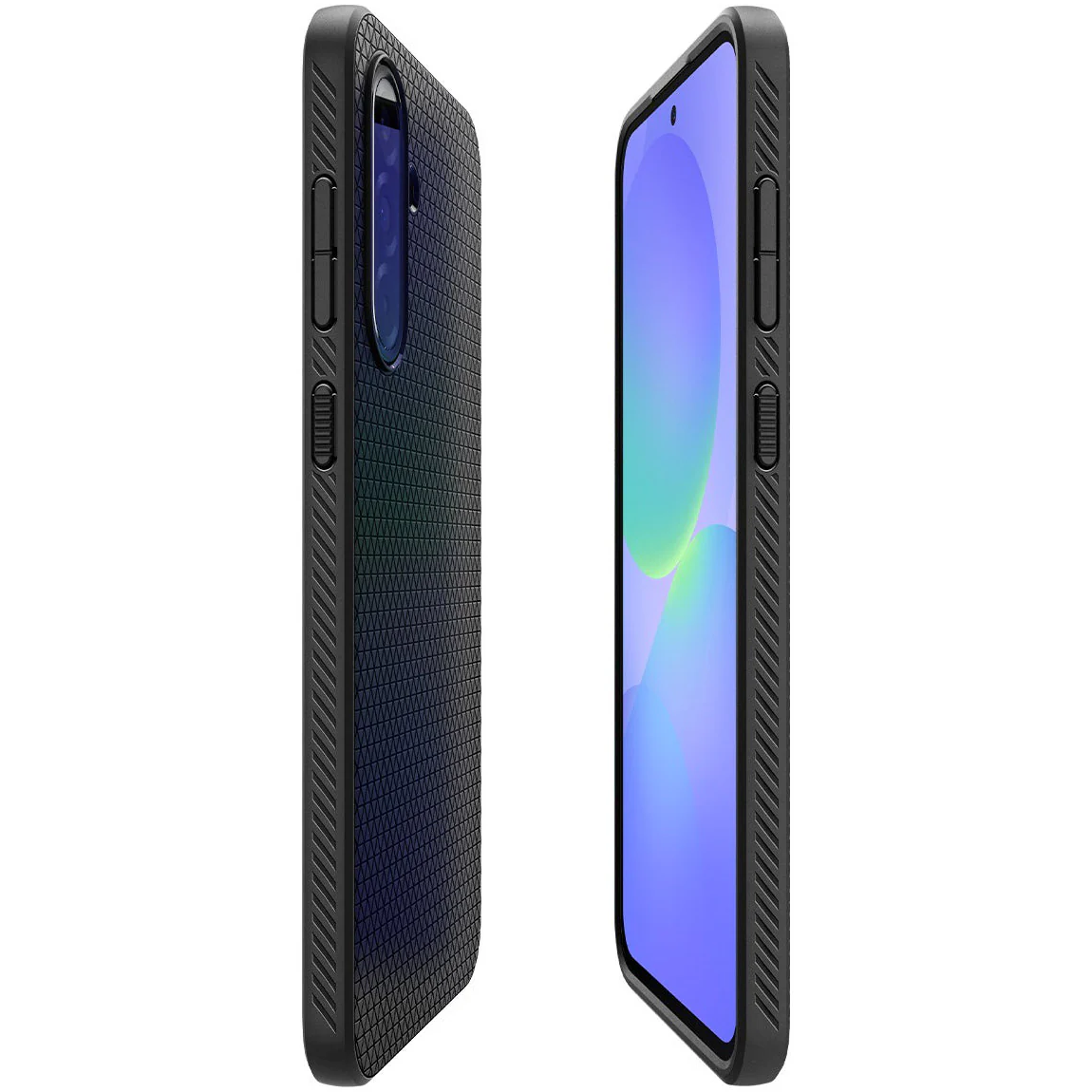 Handyhülle für Galaxy A36 5G, Spigen Liquid Air, Schwarz - Image 7