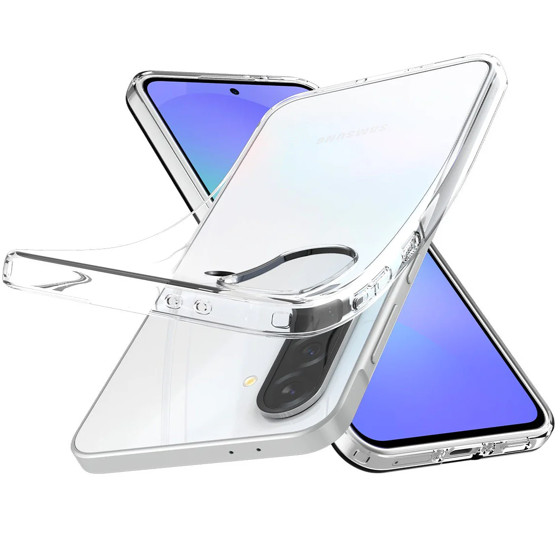 Handyhülle für Galaxy A36 5G, Spigen Liquid Crystal, Transparent - Image 3