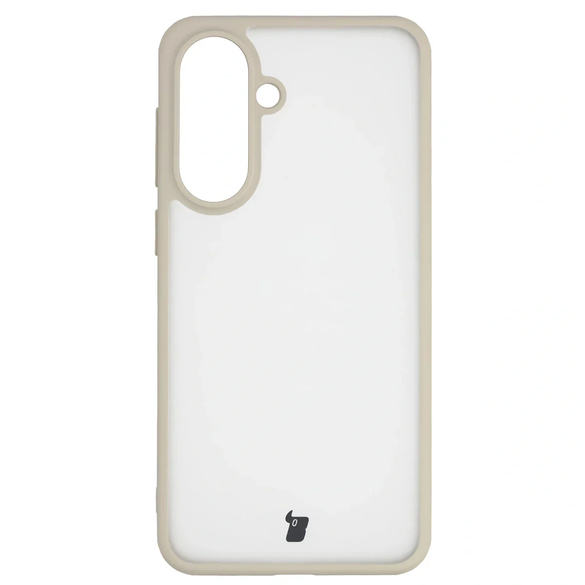 Handyhülle für Galaxy A37 5G / A36 5G, Bizon Case Angelo, Semitransparent mit beigem Rahmen - Image 2