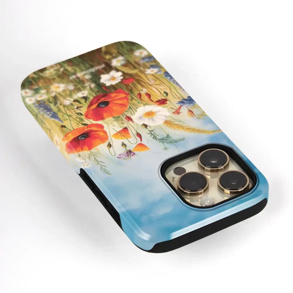 Handyhülle für Galaxy A37 5G, Mobiwear Elite Pro, Wiesenblumen - Image 6