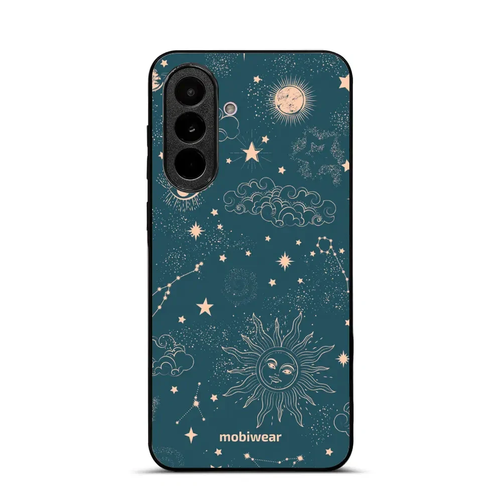 Handyhülle für Galaxy A37 5G, Mobiwear Glossy Case, Astraler Staub