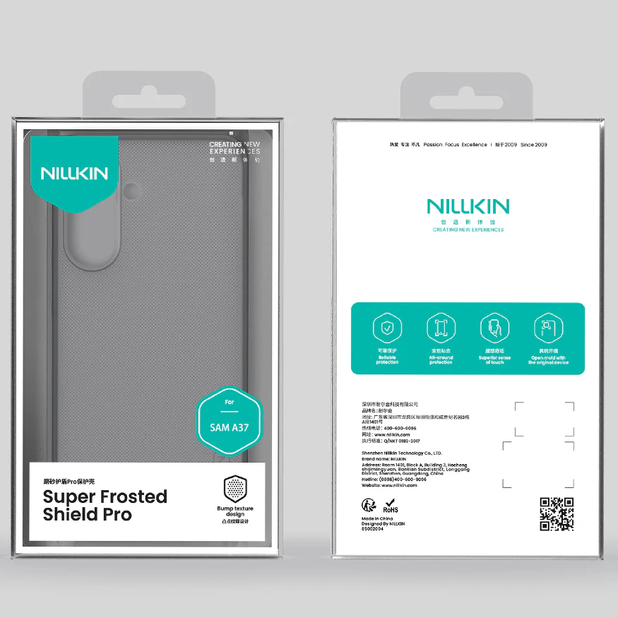 Handyhülle für Galaxy A37 5G, Nillkin Super Frosted Shield Pro, Rauchfarben - Image 15
