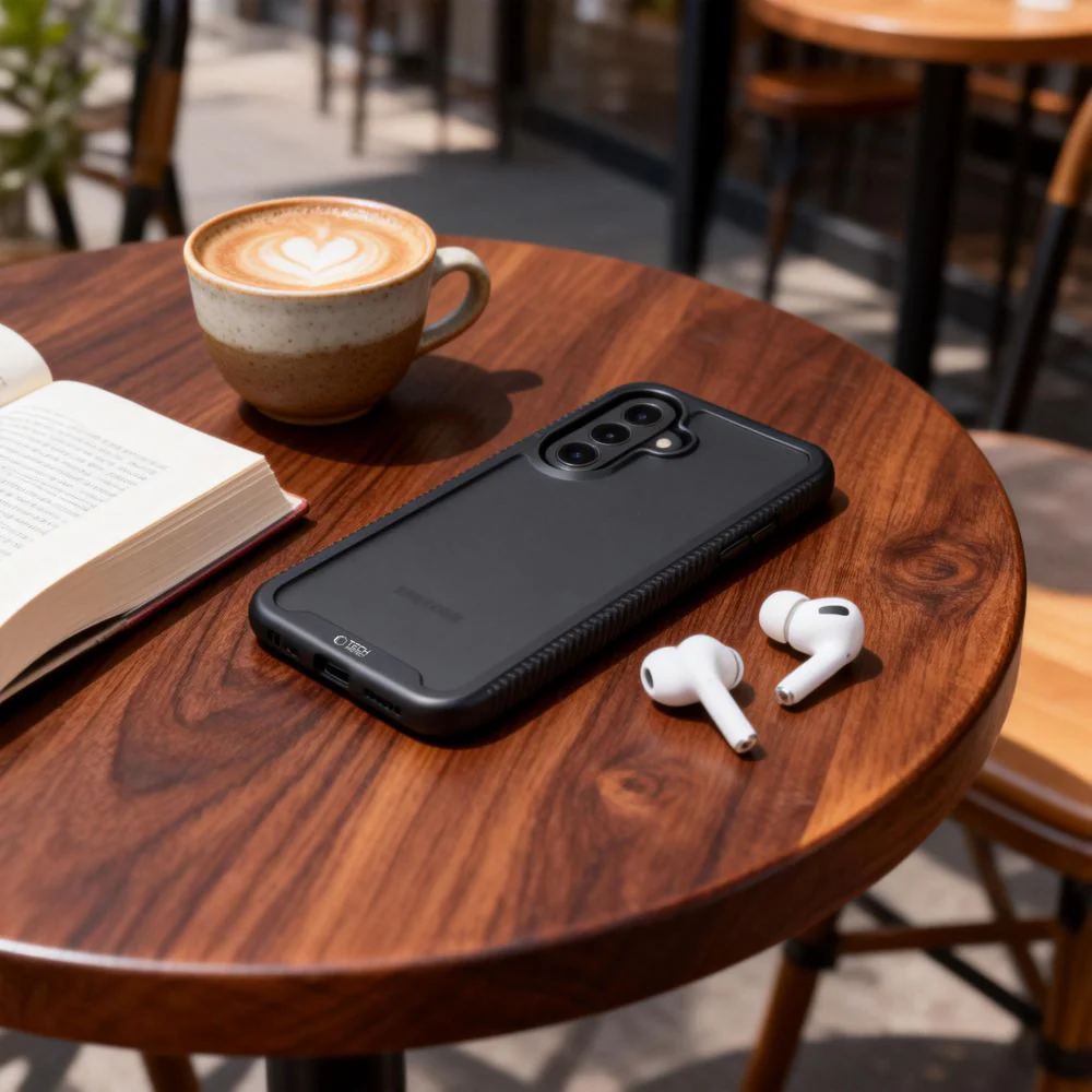 Handyhülle für Galaxy A37 / A36 5G / A56 5G, Tech-Protect Defense, mattes Schwarz - Image 3
