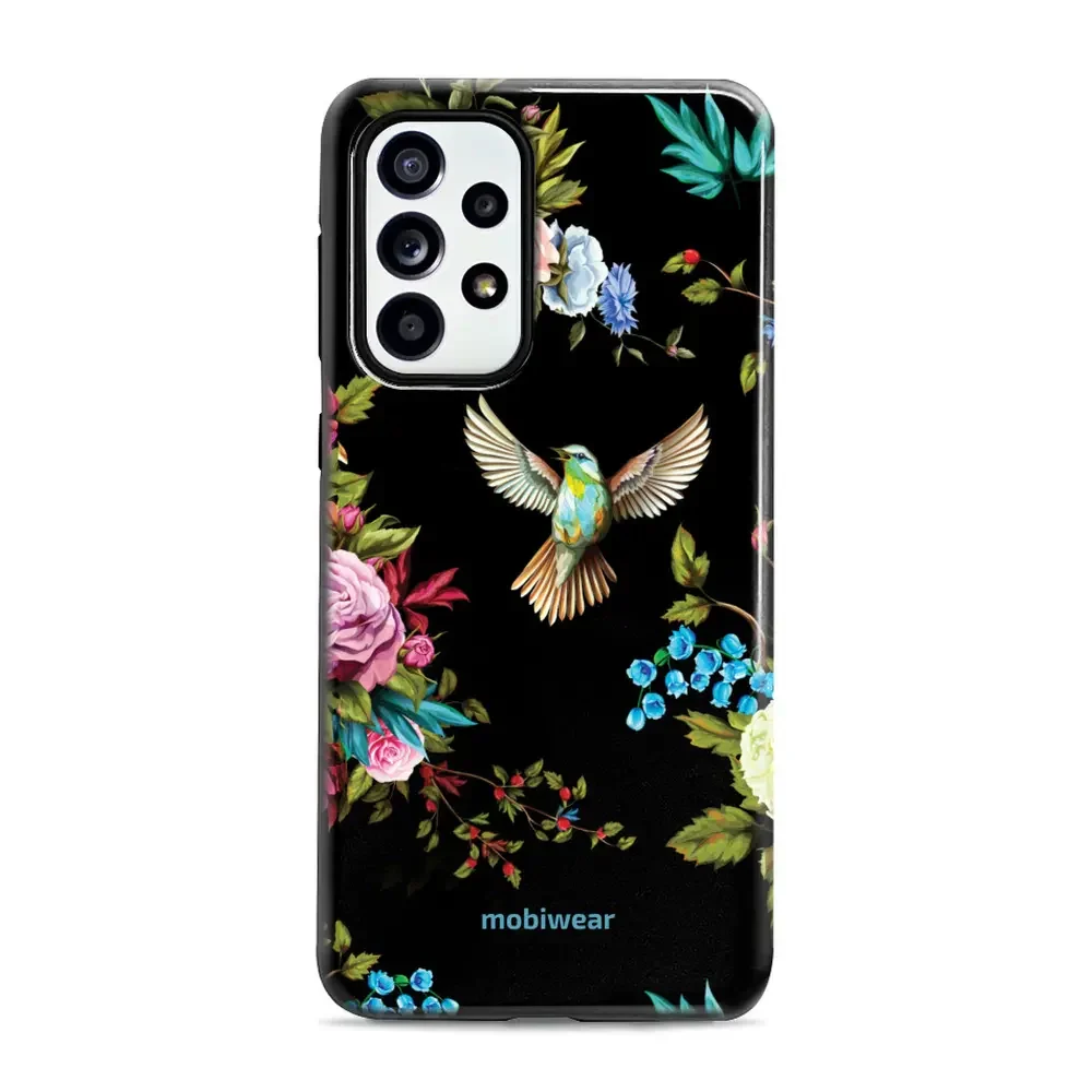 Handyhülle für Galaxy A52, Mobiwear Elite Pro, Nachtkolibri
