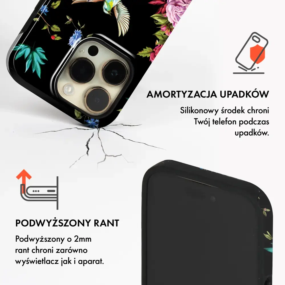 Handyhülle für Galaxy A56 5G, Mobiwear Elite Pro, Nachtkolibri - Image 4