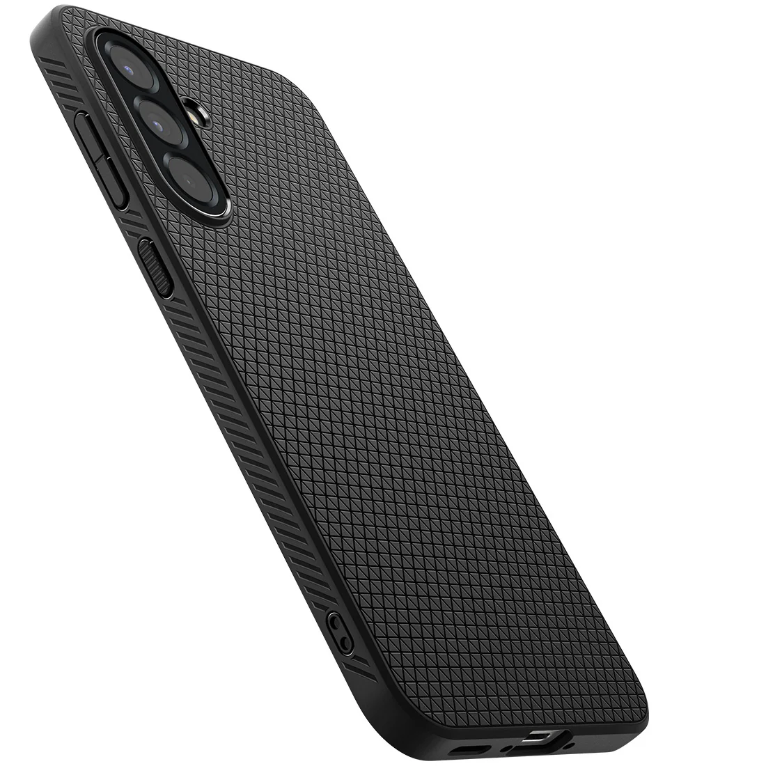 Handyhülle für Galaxy A56 5G, Spigen Liquid Air, Schwarz - Image 3