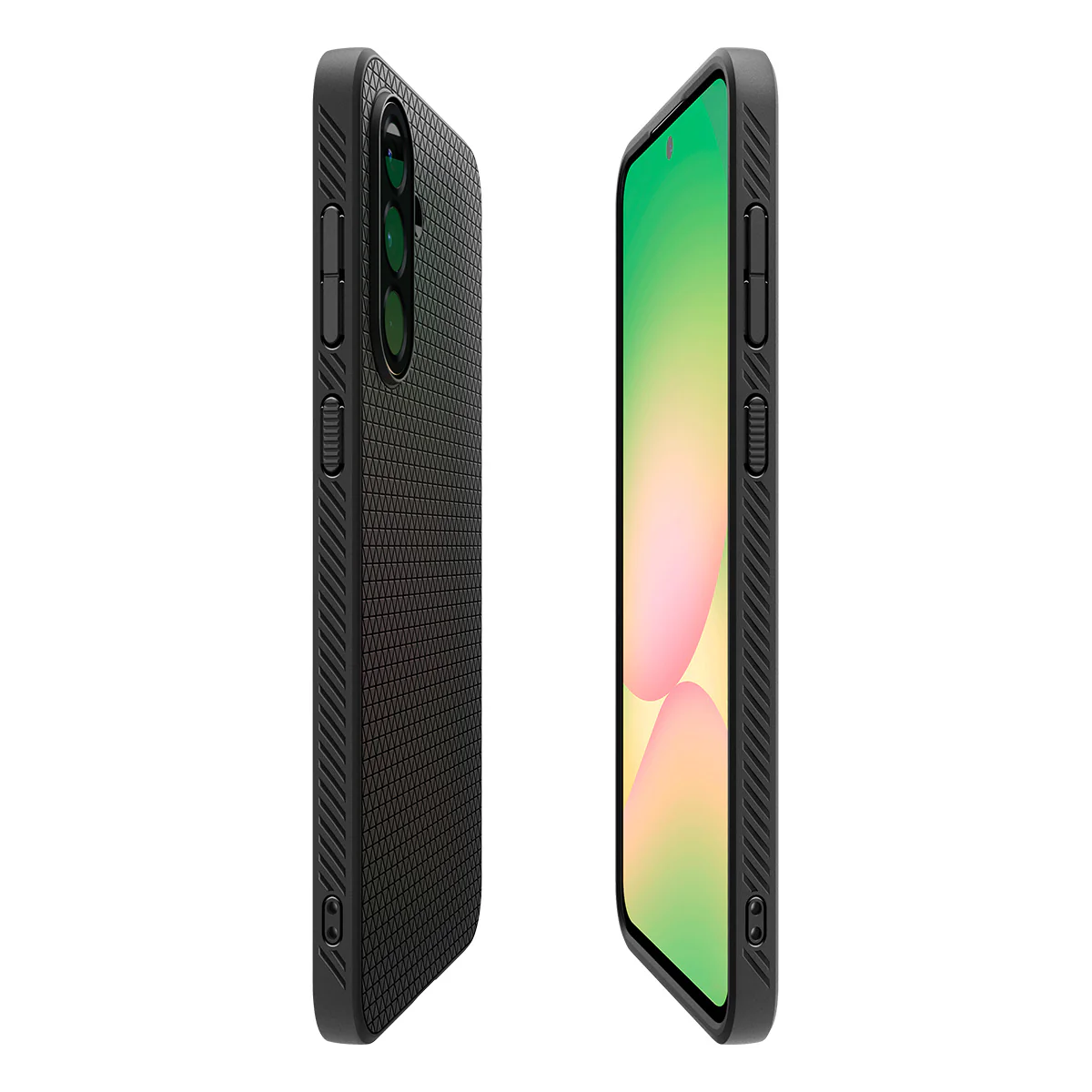 Handyhülle für Galaxy A56 5G, Spigen Liquid Air, Schwarz - Image 7