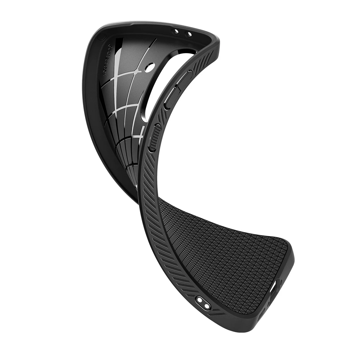 Handyhülle für Galaxy A56 5G, Spigen Liquid Air, Schwarz - Image 9