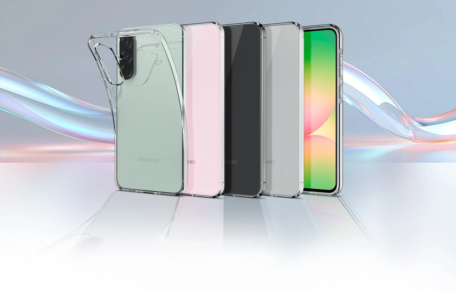Handyhülle für Galaxy A56 5G, Spigen Liquid Crystal, Transparent - Image 18