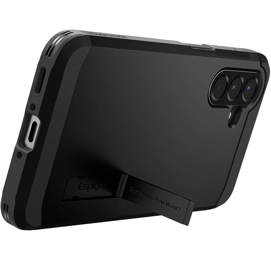Handyhülle für Galaxy A56 5G, Spigen Tough Armor, Schwarz - Image 2