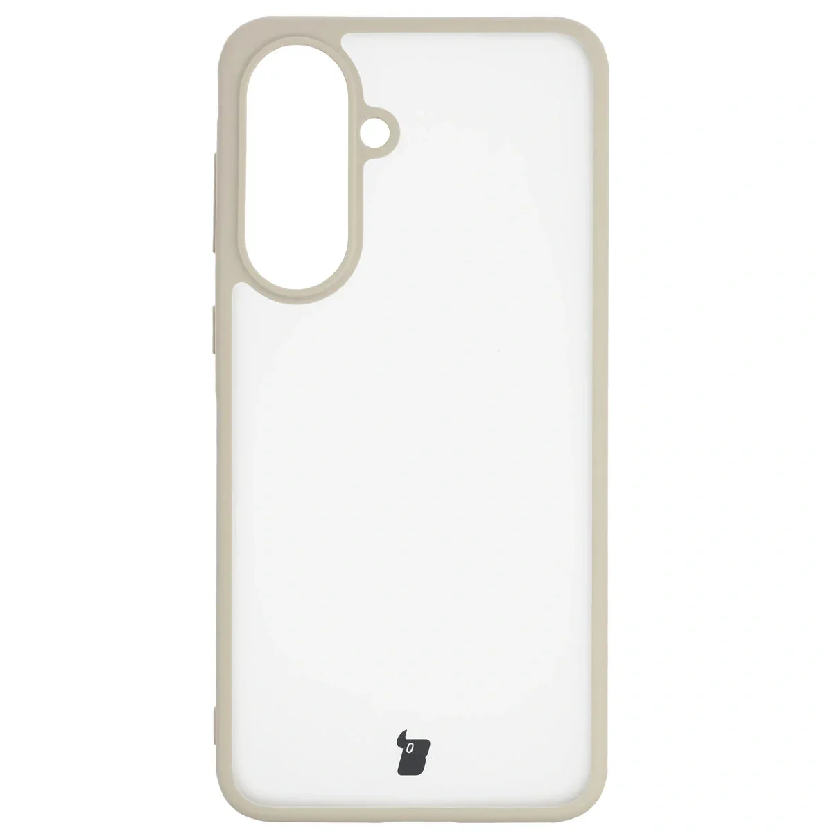 Handyhülle für Galaxy A57 5G, Bizon Case Angelo, Semitransparent mit beigem Rahmen - Image 2