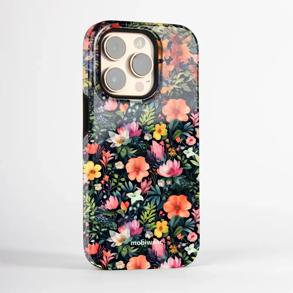 Handyhülle für Galaxy A57 5G, Mobiwear Elite Pro, Bunt-Blumig - Image 2