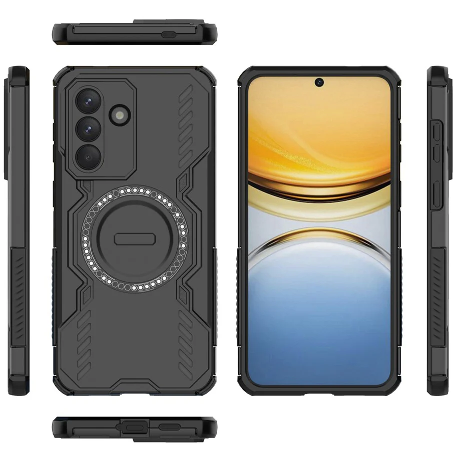 Handyhülle für Galaxy A57 5G, Techsuit ArmorMag Case, Schwarz - Image 2