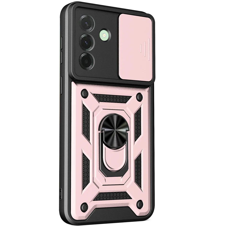 Handyhülle für Galaxy A57 5G, Techsuit CamShield Series, Roségold / Schwarz - Image 2