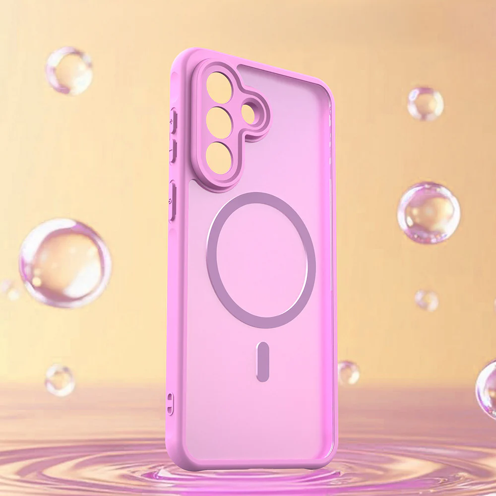 Handyhülle für Galaxy A57 5G, Techsuit HaloFrost II MagSafe, Rosa - Image 4