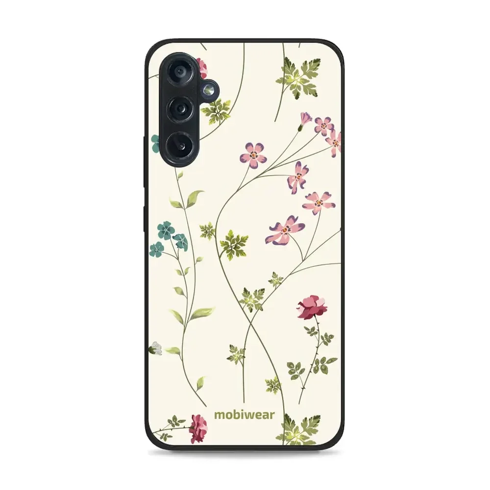 Handyhülle für Galaxy M34 5G, Mobiwear Glossy Case, Idyllische Blüte