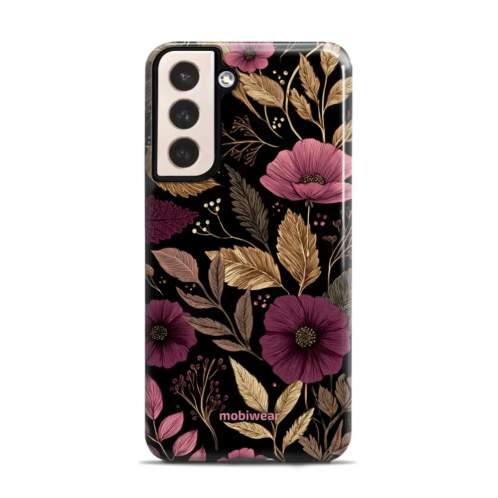 Handyhülle für Galaxy S21 Plus, Mobiwear Elite Pro, Glamour-Herbst