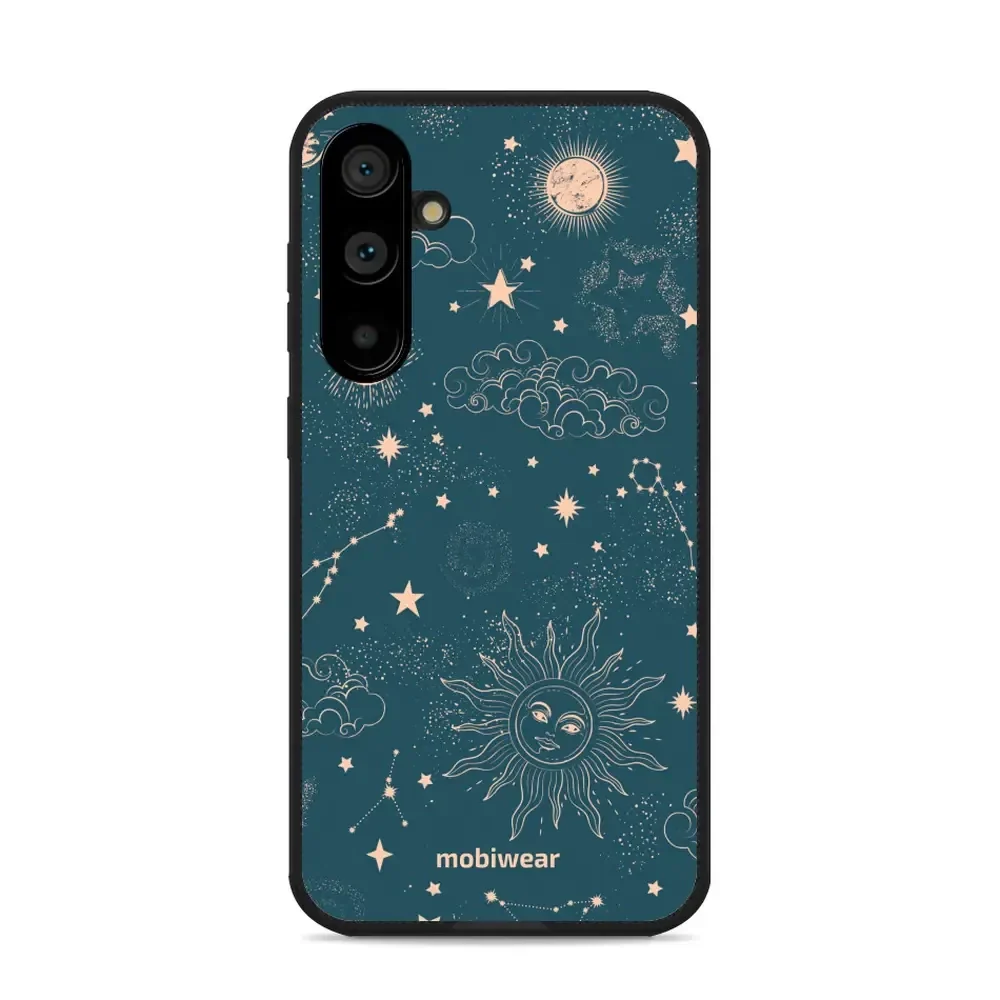 Handyhülle für Galaxy S23 FE, Mobiwear Glossy Case, Astraler Staub