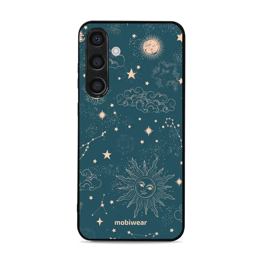 Handyhülle für Galaxy S24 Plus, Mobiwear Glossy Case, Astraler Staub