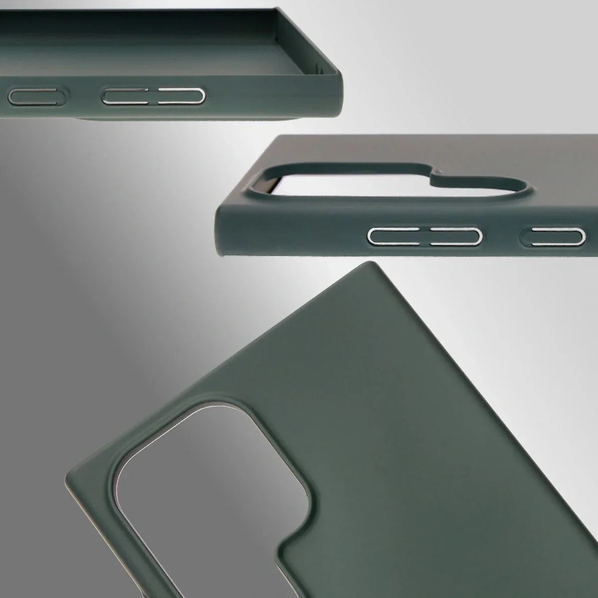 Handyhülle für Galaxy S24 Ultra, Bizon Case Lupka, Grün - Image 4