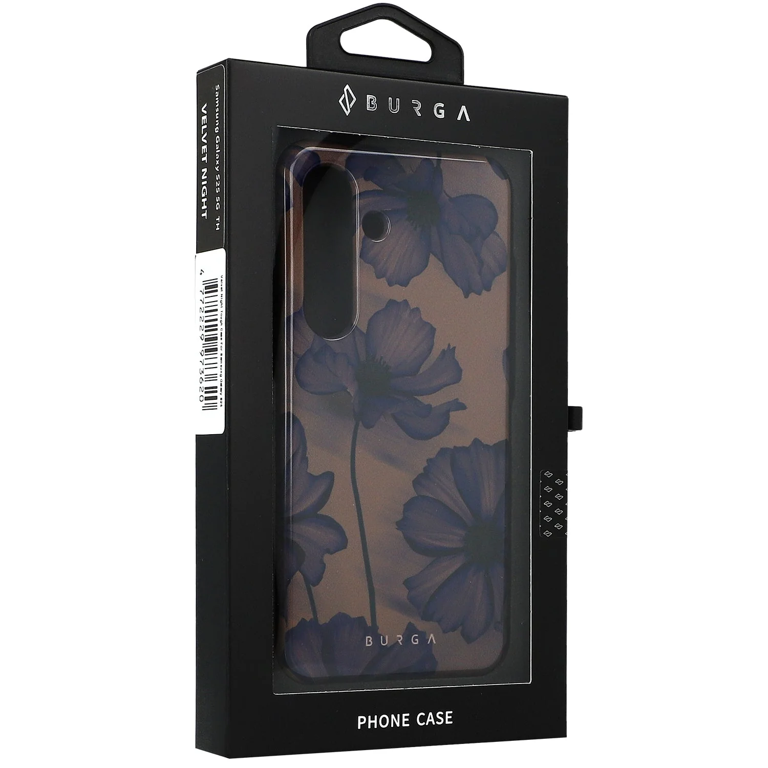 Handyhülle für Galaxy S25, Burga Velvet Night Tough, Braun und marineblau - Image 2