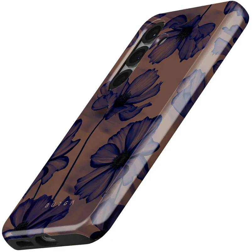 Handyhülle für Galaxy S25, Burga Velvet Night Tough, Braun und marineblau - Image 6