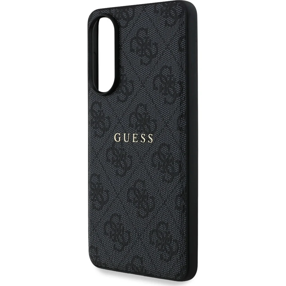 Handyhülle für Galaxy S25 Edge, Guess Hardcase 4G Ring Classic Logo MagSafe, Schwarz - Image 6
